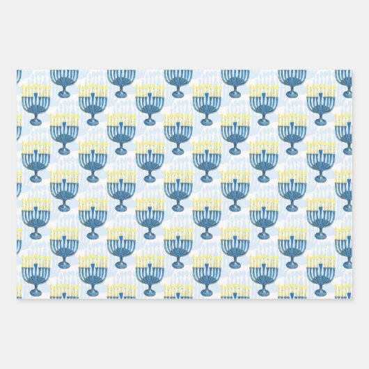 Hanukkah Inpakpapier Vel (Voorkant 3)