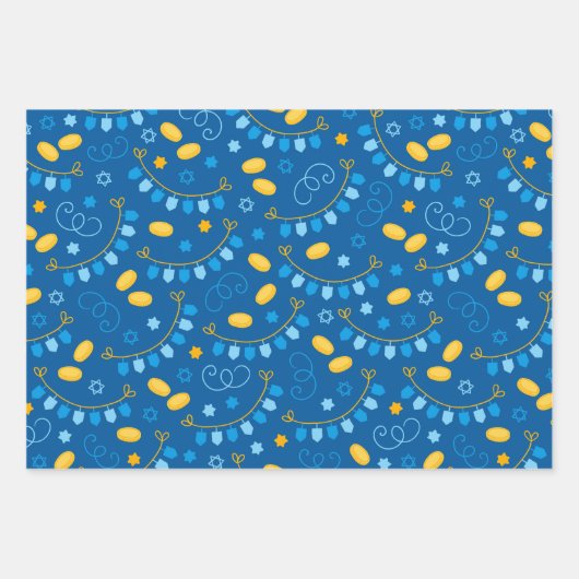 Hanukkah Inpakpapier Vel (Voorkant 2)