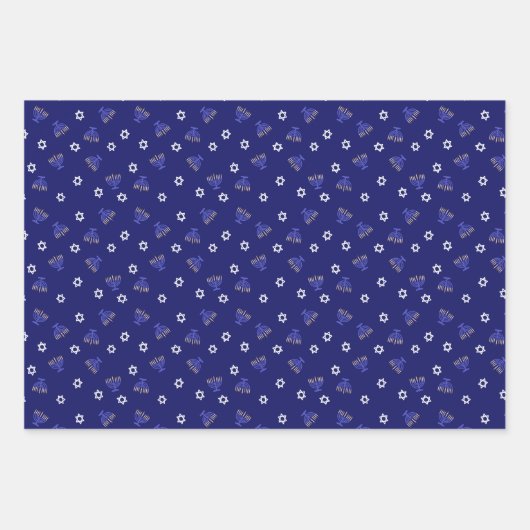 Hanukkah Inpakpapier Vel (Voorkant 3)