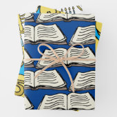 Hanukkah Inpakpapier Vel (In situ)