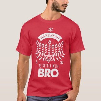 Hanukkah is beter dan Bro Brother Matching Famil T-shirt