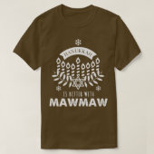 Hanukkah is beter dan Maw Maw Matching Family T-shirt (Design voorkant)