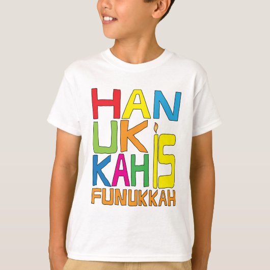 Hanukkah is Funukkah Shirt (Voorkant)