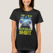 Hanukkah Jewish Christmas Boys This Is My Hanukkah T-shirt (Voorkant)