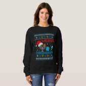 Hanukkah Jewish Christmas Chrismukkah Sweater (Voorkant volledig)