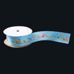 Hanukkah Jewish Holiday Hanukkiah Decoratie Satijnen Lint<br><div class="desc">Happy Hanukkah Party Jewish Holiday Festival of Lights. Winter Holiday Chanukkah Decoratie met gouden traditionele Chanoekaarsymbolen - Gold Hanukkiah menorah, kandlesje met kaarsen, houten droidels (draaiende top), donuts (zoete donuts), ster van David en gloeiende lichtjes doedle cartoon patroon, cartoon stijl. Hanukkah Festival of light Event Decoration. Jeruzalem, Israël. Krachten &...</div>