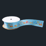 Hanukkah Jewish Holiday Hanukkiah Decoratie Satijnen Lint<br><div class="desc">Happy Hanukkah Party Jewish Holiday Festival of Lights. Winter Holiday Chanukkah Decoratie met gouden traditionele Chanoekaarsymbolen - Gold Hanukkiah menorah, kandlesje met kaarsen, houten droidels (draaiende top), donuts (zoete donuts), ster van David en gloeiende lichtjes doedle cartoon patroon, cartoon stijl. Hanukkah Festival of light Event Decoration. Jeruzalem, Israël. Krachten &...</div>