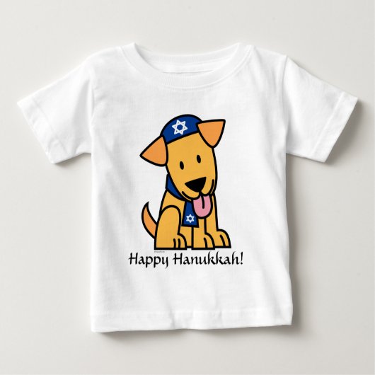 Hanukkah Jewish Labrador Retriever Puppy Dog (Voorkant)