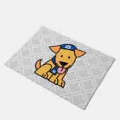 Hanukkah Jewish Labrador Retriever Puppy Dog Deurmat (Schuin)