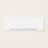 Hanukkah Jewish Star Gift Labels Mini Visitekaartjes (Achterkant)