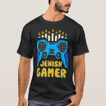 Hanukkah Jewish Video Game Controller Gamer Chanuk T-shirt<br><div class="desc">Hanukkah Jewish Video Game Controller Gamer Chanukah Boy Kind 5</div>