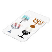 Hanukkah Jodendom Jood Religie Magneet (Linkerzijde)