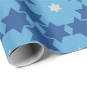 Hanukkah Joy Star van David Cadeaupapier (Rol Hoek)