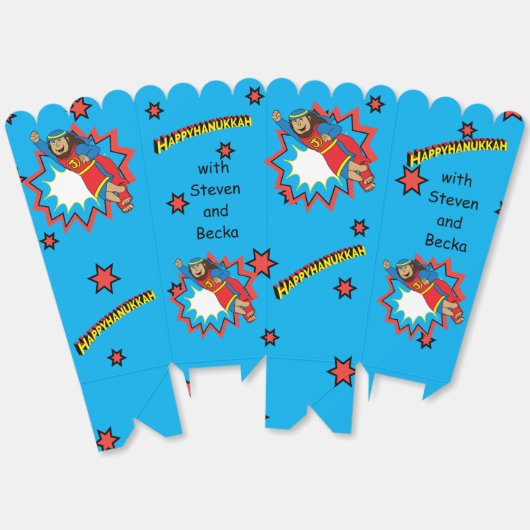 Hanukkah Judah Maccabee Bedankdoosjes (Ongevouwen)
