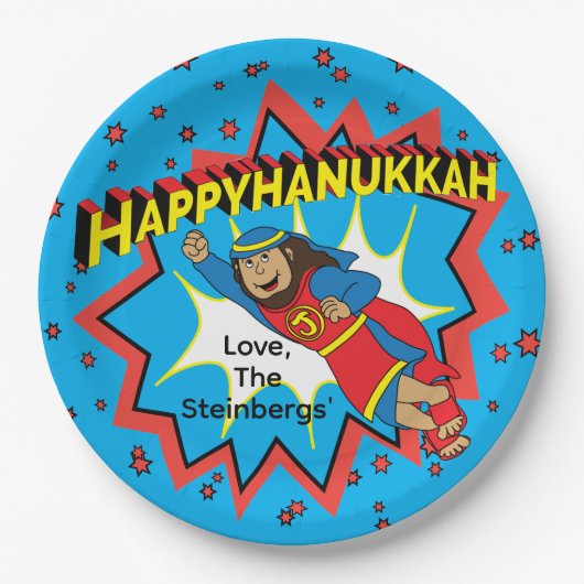 Hanukkah Judah Maccabee Papieren Bordje (Voorkant)