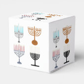 Hanukkah Judaism Jew Religie Bedankdoosjes (Achterkant)