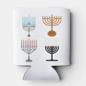 Hanukkah Judaism Jew Religie Blikjeskoeler (Achterkant)