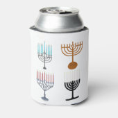 Hanukkah Judaism Jew Religie Blikjeskoeler (Blikje Achterkant)