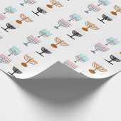 Hanukkah Judaism Jew Religie Cadeaupapier (Hoek)