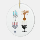 Hanukkah Judaism Jew Religie Keramisch Ornament (Links)