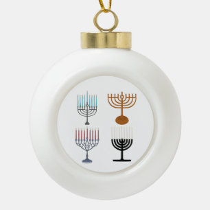 Hanukkah Judaism Jew Religie Keramische Bal Ornament