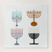 Hanukkah Judaism Jew Religie Legpuzzel (Verticaal)