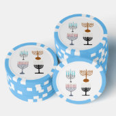 Hanukkah Judaism Jew Religie Poker Chips (Opstapeling)