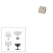 Hanukkah Judaism Jew Religie Rubberstempel (Gestempeld)