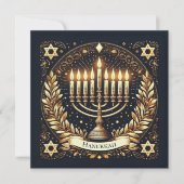 Hanukkah Kaart (Voorkant)