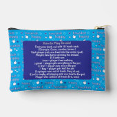 Hanukkah Kat Hond Muis Vogel Speel Dreidel Etui (Achterkant)