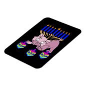 Hanukkah Kat Magneet (Linkerzijde)