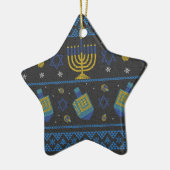 hanukkah keramisch ornament (Links)