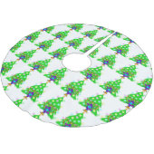 Hanukkah Kerstintergeloof Kerstboom Rok (Gekanteld)