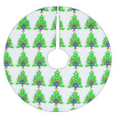 Hanukkah Kerstintergeloof Kerstboom Rok (Voorkant)