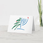 Hanukkah/kerstkaart Feestdagen Kaart<br><div class="desc">Deze kaart komt van www.OurJewishCommunity.org dat jodendom,  humanisme en technologie mengt.  Bekijk onze online congregatie.  Ook daar zijn kaarten beschikbaar.</div>