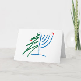 Hanukkah/kerstkaart Feestdagen Kaart