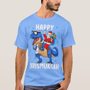 Hanukkah Kerstmis Jwish Xmas Kinder Happy Chrismuk T-shirt