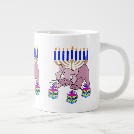 Hanukkah    KittyCoffee Mok (Rechts)