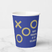 Hanukkah Knuffel Sameach 240 ml. Papieren Bekers (Links)