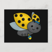 Hanukkah Ladybug Briefkaart (Voorkant)