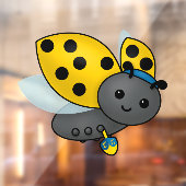 Hanukkah Ladybug Raamsticker (Vel 2)