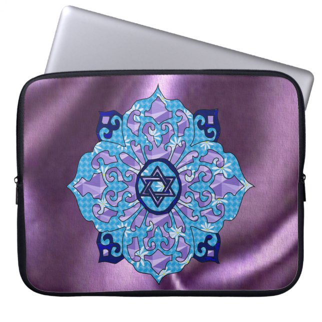 Hanukkah Laptop Sleeve (Voorkant)