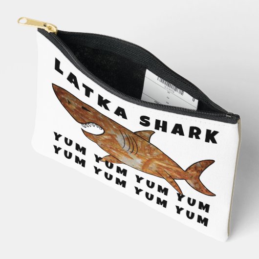 Hanukkah Latka Shark Dreidel Game Etui (Open)