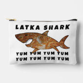 Hanukkah Latka Shark Dreidel Game Etui (Voorkant)