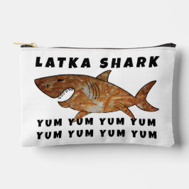 Hanukkah Latka Shark Dreidel Game Etui