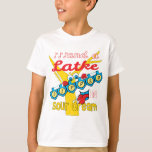 Hanukkah Latke Dip Shirt/White Color Shirt<br><div class="desc">"... en een Latke in het Shirt van de Zure Cream". Bedankt om te stoppen en te winkelen. Veel waardering. Happy Chanukah/Hanukkah!!! Stijl: Kinderen Hanes TAGLESS® T-Shirt Wacht tot je dit merkloze t-shirt op je kind krijgt. Het zal zijn alledaagse stijl aan een geheel nieuw niveau-vooral nemen wanneer u het...</div>
