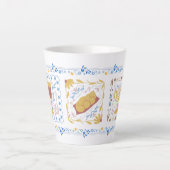 Hanukkah Latte Mok (Voorkant)