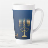 Hanukkah Latte Mok (Rechts)
