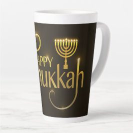 Hanukkah Latte Mok