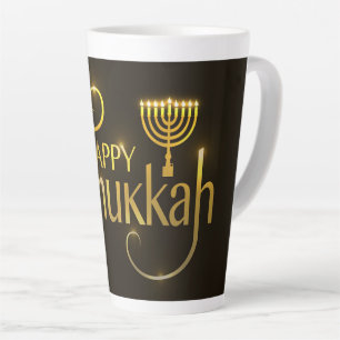 Hanukkah Latte Mok